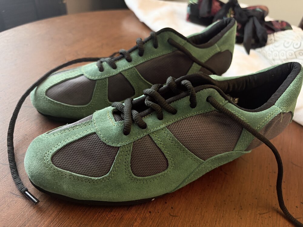 Fabio Argentine tango practica practice shoes sz 38